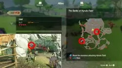 armoranth mighty thistle locations hyrule warriors age of calamity