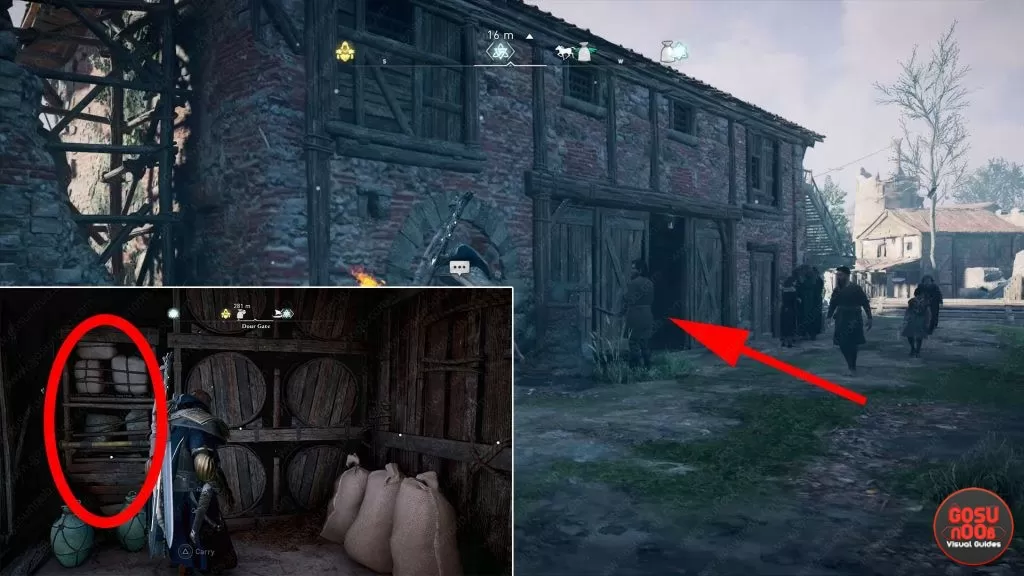 how to solve ac valhalla lunden world event stuck in warehouse