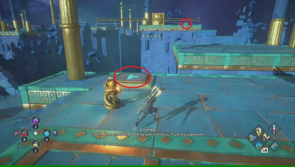 immortals fenyx rising athena's statue puzzle