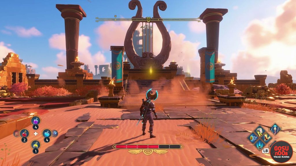 immortals fenyx rising forgelands lyre myth challenge puzzle solution