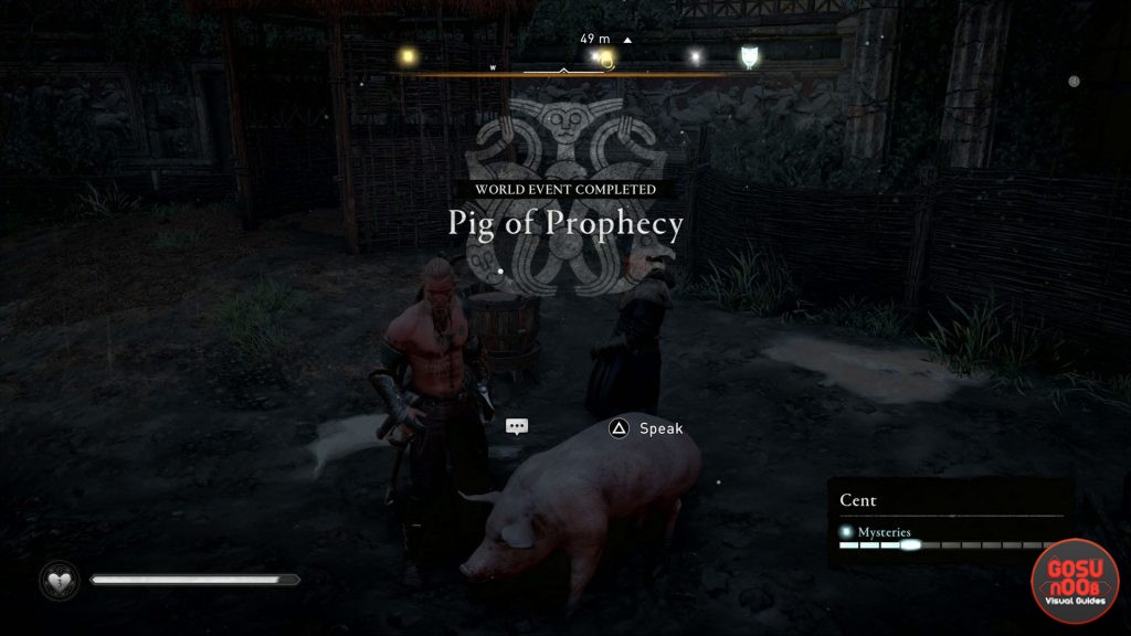 pig of prophecy bug cent mysteries ac valhalla