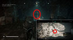 where to find statue with 3 slits in ac valhalla