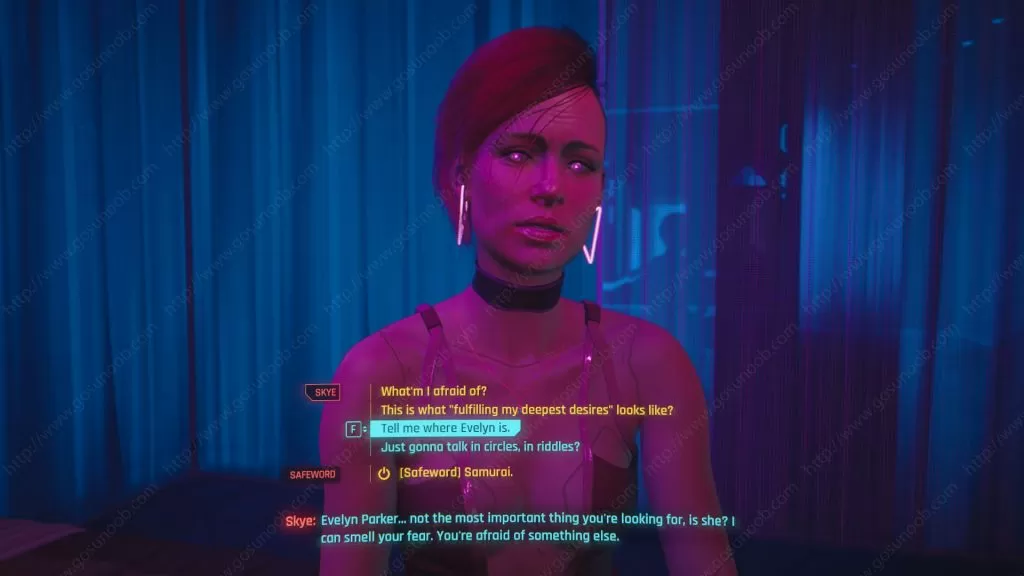 Automatic Love Angel or Skye Cyberpunk 2077