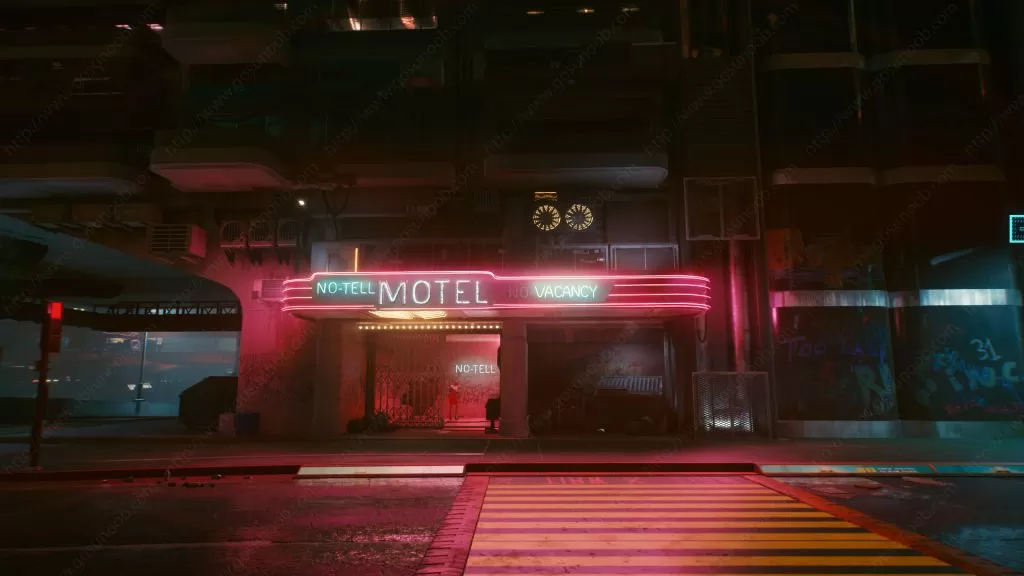 No Tell Motel Cyberpunk Location