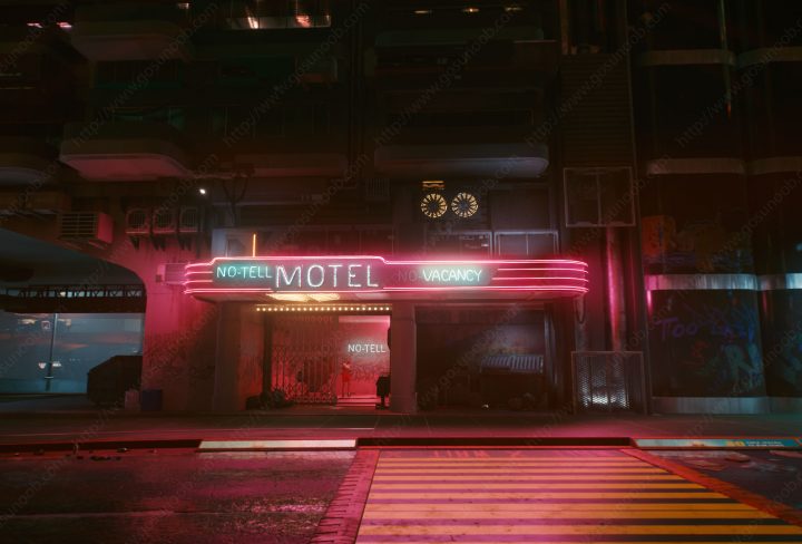 No Tell Motel Cyberpunk Location