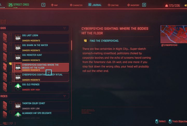 cyberpsycho sighting where the bodies hit the floor cyberpunk 2077