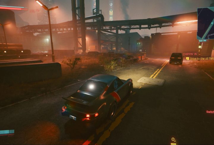 cyberpunk 2077 chippin in get porsche 911