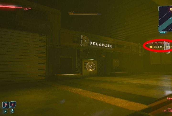 cyberpunk 2077 dont lose your mind delamain quest passcode & choice