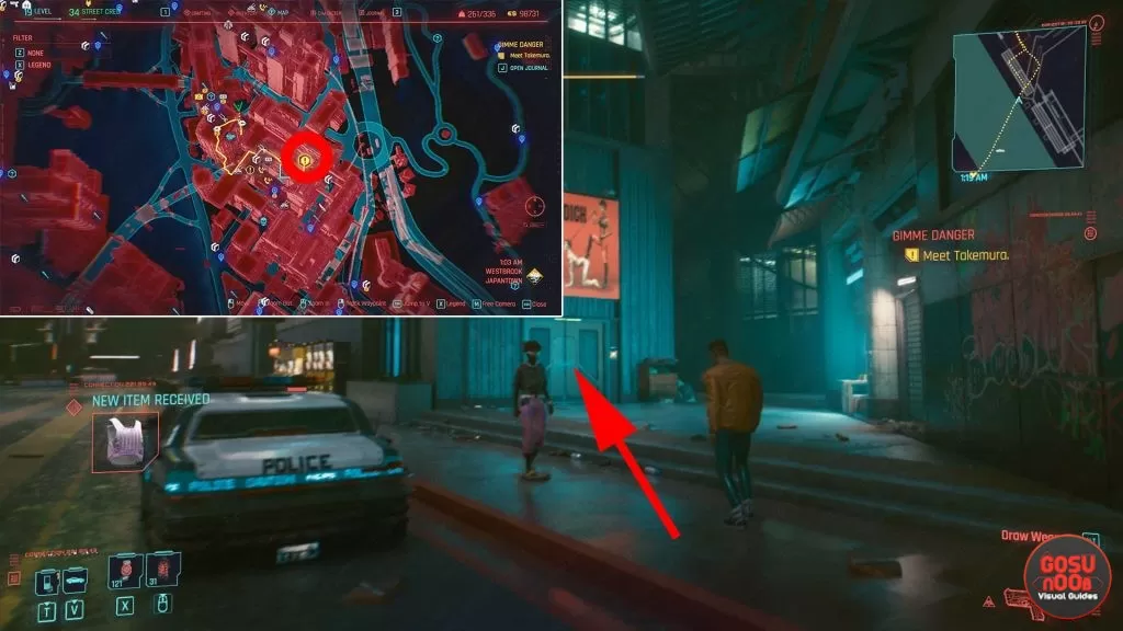 cyberpunk 2077 gimme danger takemura bug how to solve