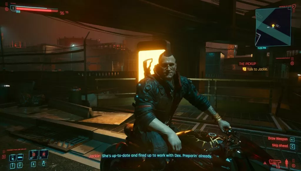 cyberpunk 2077 jackie missing pickup quest bug