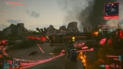 cyberpunk 2077 life during wartime take out the turret