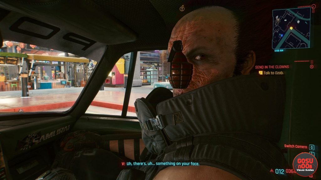 cyberpunk 2077 send in the clowns how to honk