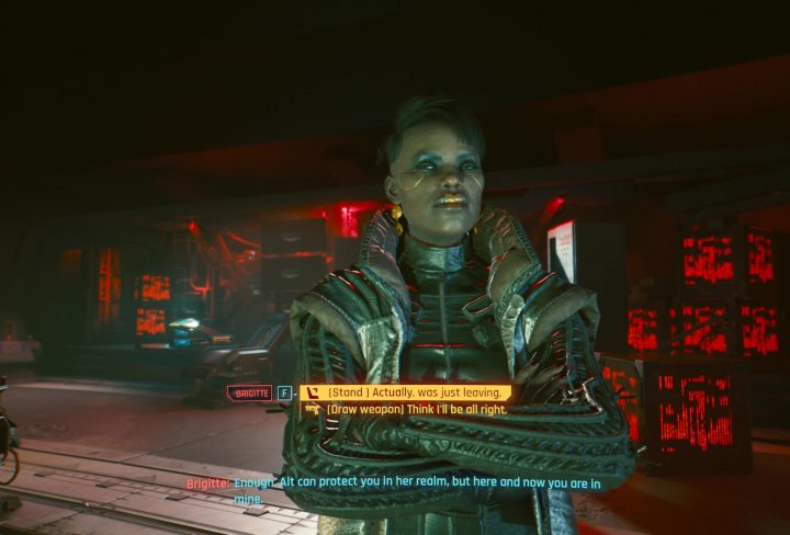 cyberpunk 2077 transmission kill brigitte voodoo boys