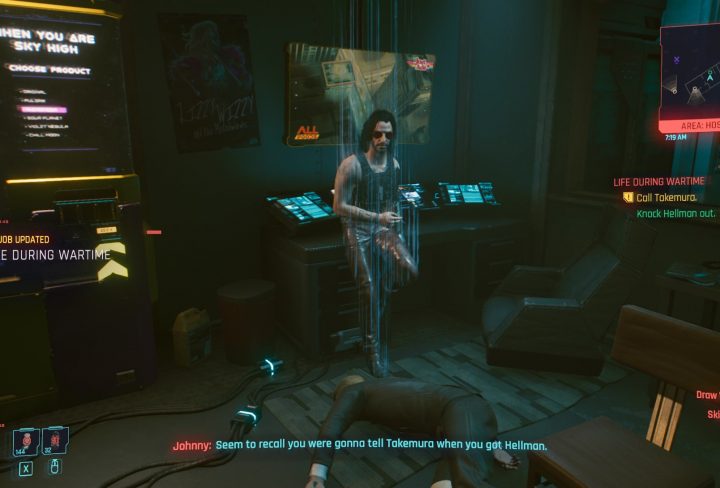 cyberpunk life during wartime bug solution