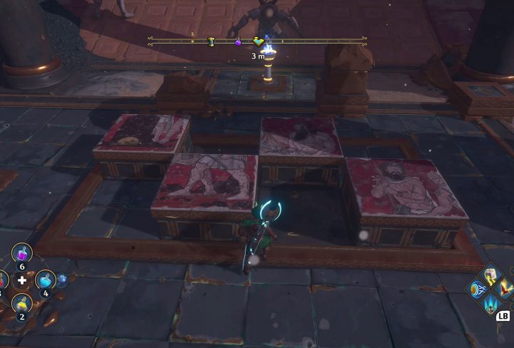 forgelands fresco myth challenge puzzle solution immortals fenyx rising