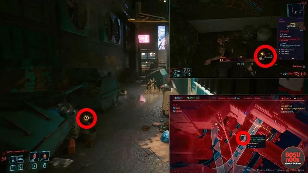 skippy cyberpunk 2077 pistol location how to get