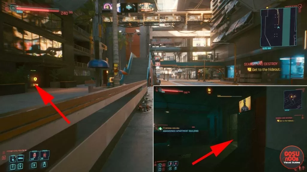 takemura hideout where to find search and destroy cyberpunk 2077