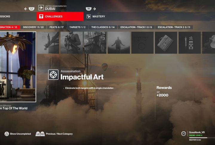 hitman 3 impactful art challenge