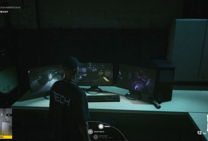 hitman 3 security camera room in berlin destroy video evidence