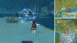 cryo mage where to find blue creatures genshin impact locations