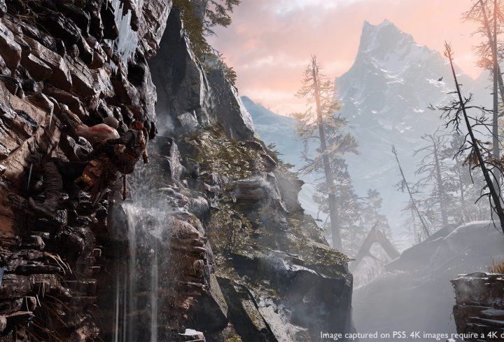 god of war gets enhanced performance graphics options on ps5