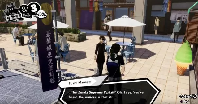 persona 5 strikers zunda supreme location password lending a paw