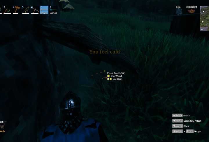 valheim fire going out problem solution