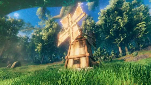 valheim windmill & spinning wheel