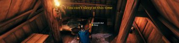 valheim you cant sleep at this time