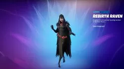 rebirth raven fortnite skin