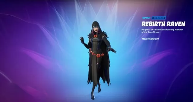 rebirth raven fortnite skin