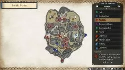 sandy plains fire herb locations monster hunter rise