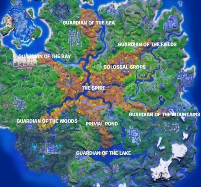 season 6 primal fortnite map