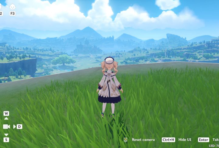 take picture of falcon coast from cape oath noelle hangout genshin impact