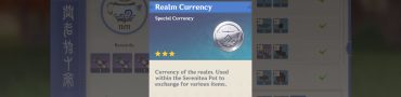 how to get realm currency genshin impact