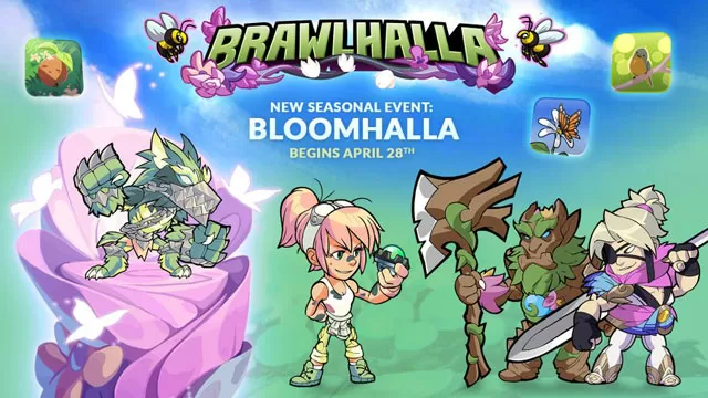 new brawlhalla event bloomhalla april 28th