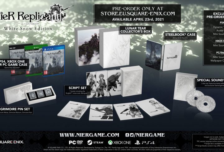 nier replicant pre order bonus mini soundtrack code