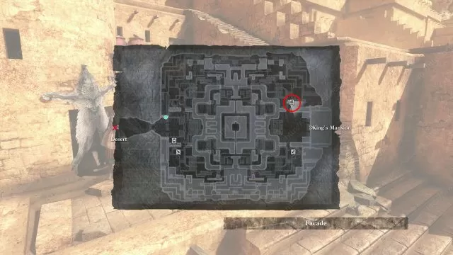 nier replycant crystal facade vendor location map