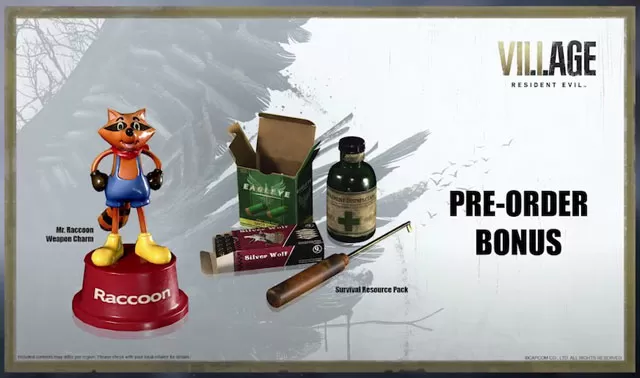 resident evil village pre order bonus