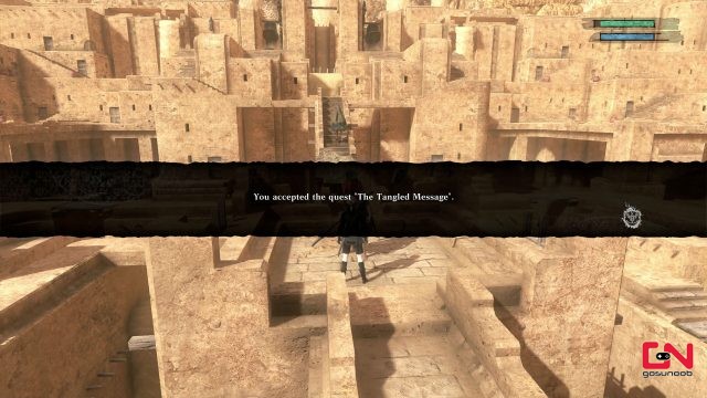 the tangled message in nier replicant