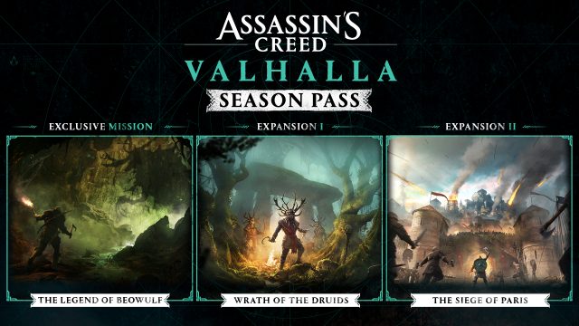 AC Valhalla Season Pass Content