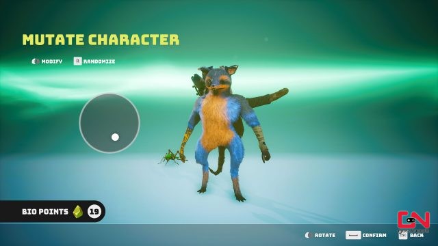 biomutant mutation spot change your character appearance