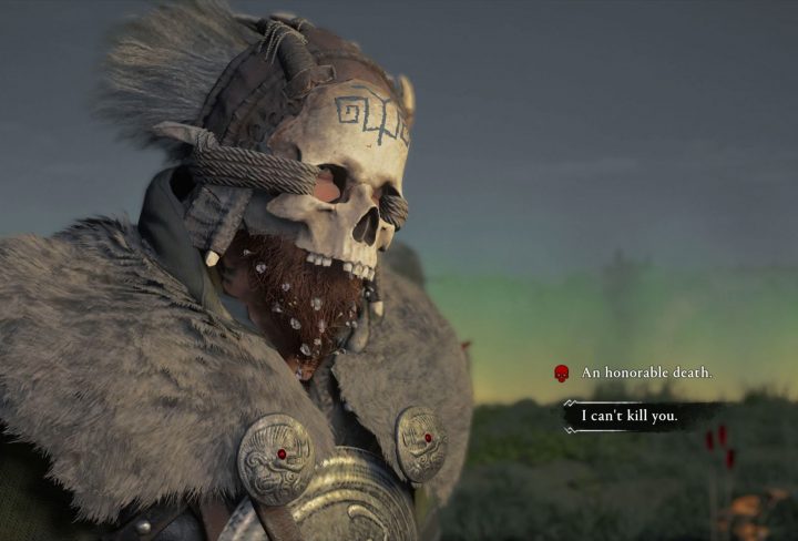 honorable death or i cant kill you ac valhalla
