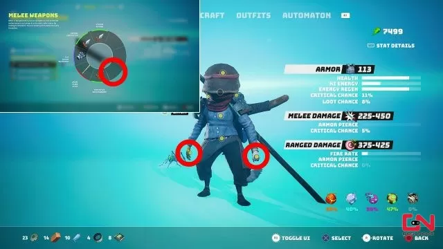 how to change weapons in biomutant