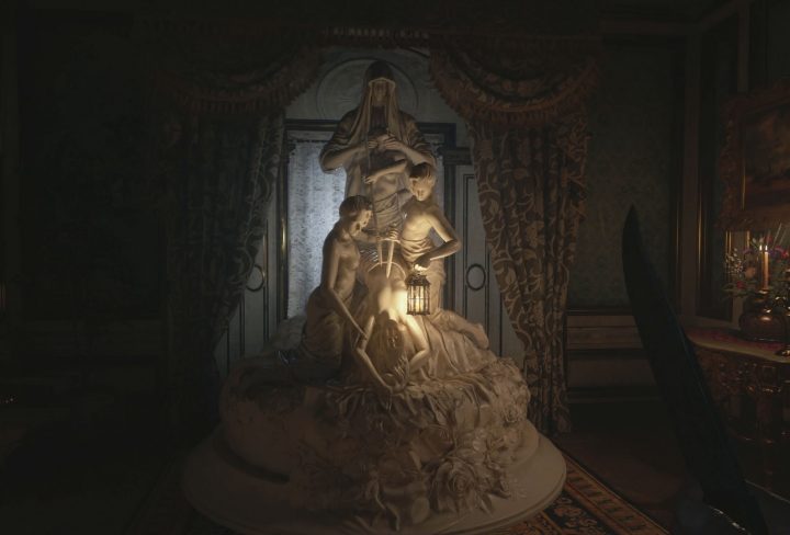 how to exit hall of pleasure resident evil 8 village