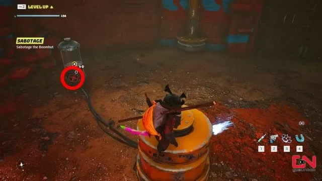 how to sabotage biomutant boomhut