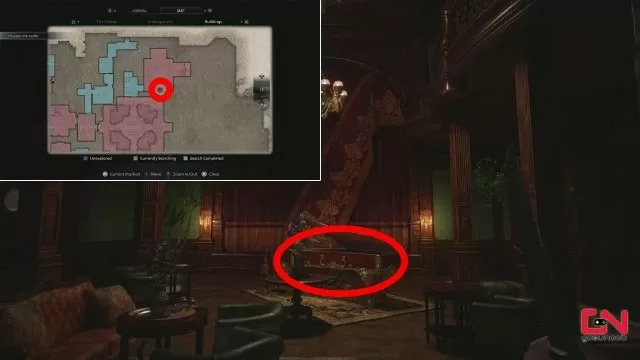 re 8 village piano puzzle solution location