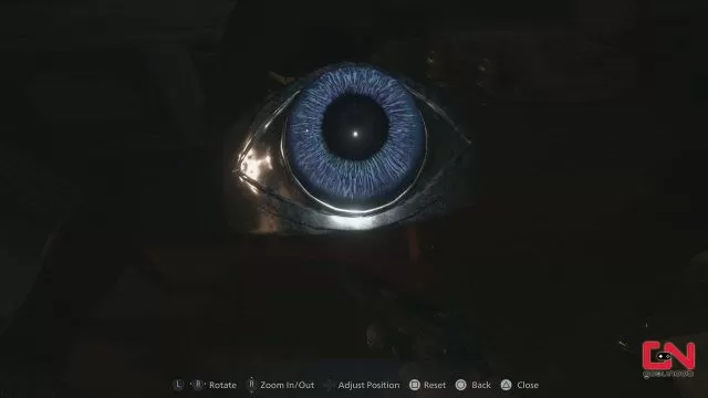 resident evil village azure eye & silver ring