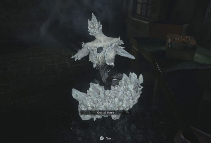 resident evil village crystal torso
