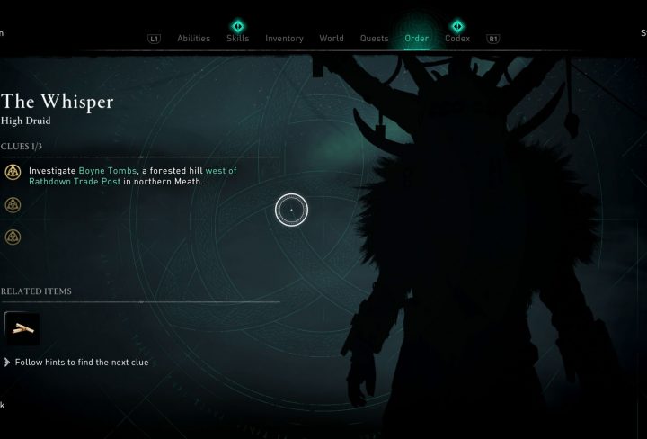 whisper ac valhalla clues location